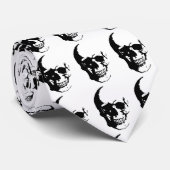 Schedel - Heavy Metal Fantasy Art Stropdas (Opgerold)