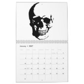 Schedel Heavy Metal Punk Rock Fantasy Art Kalender (Jan 2027)