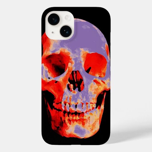 Schedel Heavy Metal Rock Fantasy Art Case-Mate iPhone Case (Achterkant)