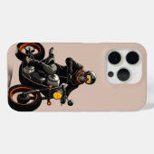 🏍️ Schedel Helm Motorrijder Reizen Case-Mate iPhone Case (Achterkant (horizontaal))