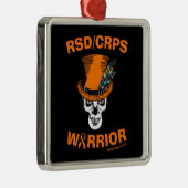 Schedel/Hoed...RSD/CRPS Metalen Ornament (Rechts)