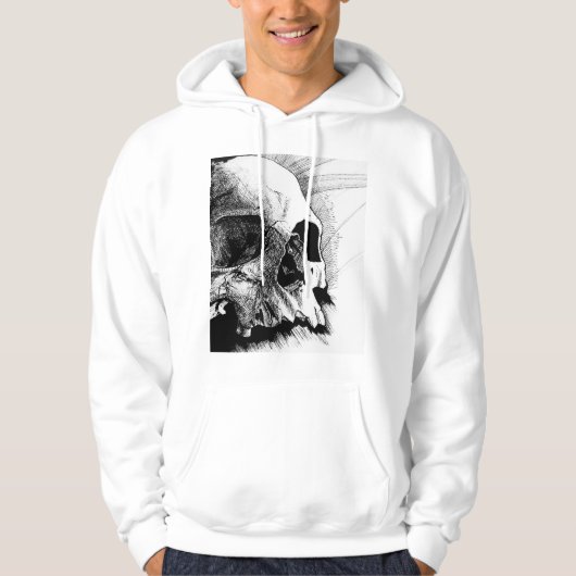 schedel hoodie (Voorkant)
