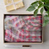 Schedel Hoofd Gotische Zonnebloem Rood Roze Textuu Tissuepapier (Geschenk)