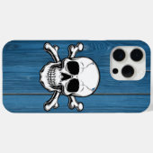 Schedel, houten Case-Mate iPhone case (Achterkant (horizontaal))