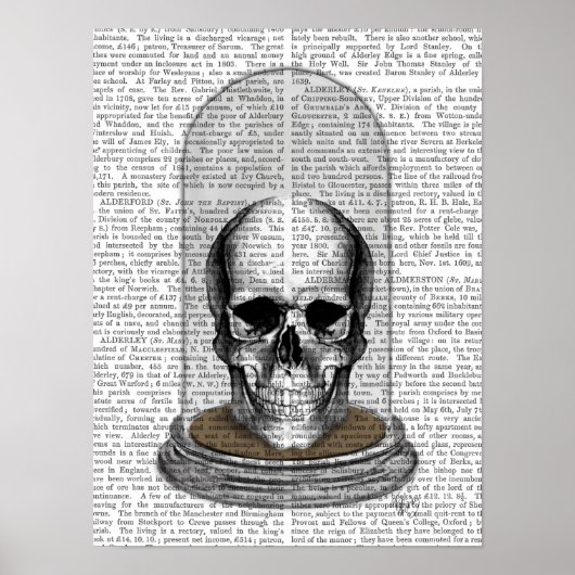 schedel in Bell Jar Poster (Voorkant)