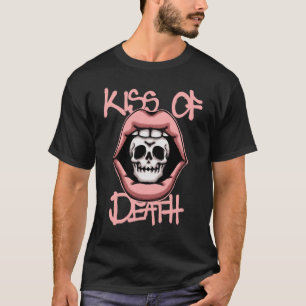 Schedel in de streetwear van Lips T-shirt