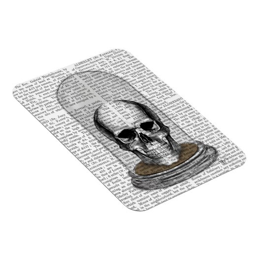 schedel in de troep 2 magneet (Rechterzijde)