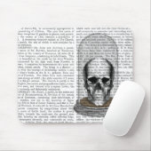 schedel in de troep 2 muismat (Met muis)