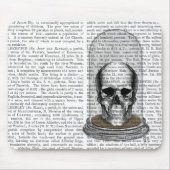 schedel in de troep 2 muismat (Voorkant)