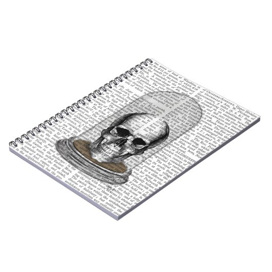 schedel in de troep 2 notitieboek (Linkerzijde)