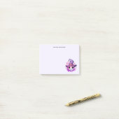 Schedel in een heksenhut Fantasievol Post-it® Notes (Op bureau)