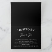 Schedel in spookachtig schilderij Halloween Uitnod Kaart (Binnen)