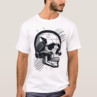 Schedel in verschillende stijlen 02 t-shirt