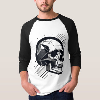 Schedel in verschillende stijlen 17 t-shirt