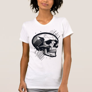 Schedel in verschillende stijlen 19 t-shirt