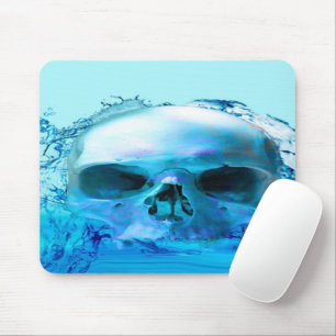 Schedel in Water Muismat