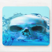 Schedel in Water Muismat (Voorkant)