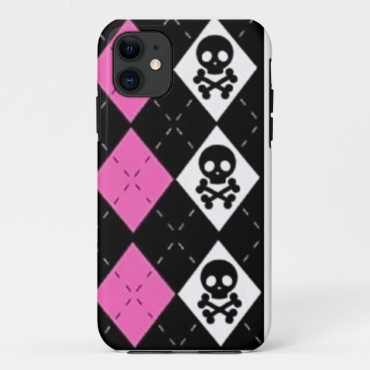 schedel iphone 5 hoesje (Achterkant)