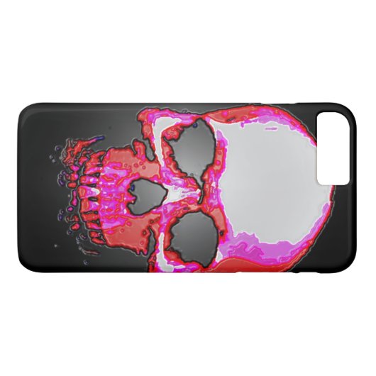 Schedel iPhone 7 Hoesje (Achterkant (Horizontaal))