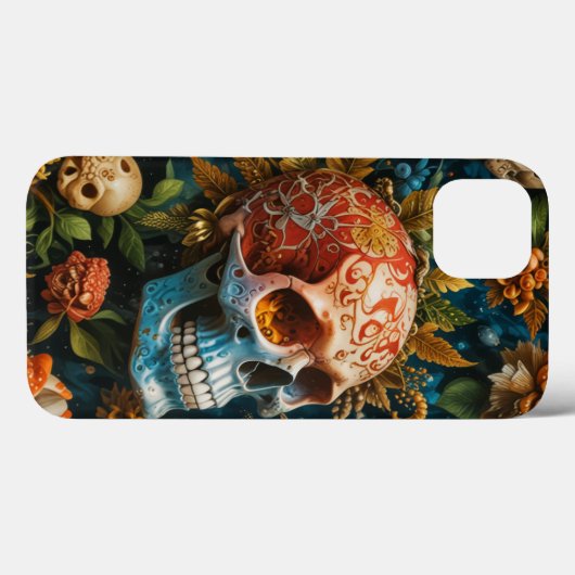 Schedel iPhone Case (Achterkant (horizontaal))