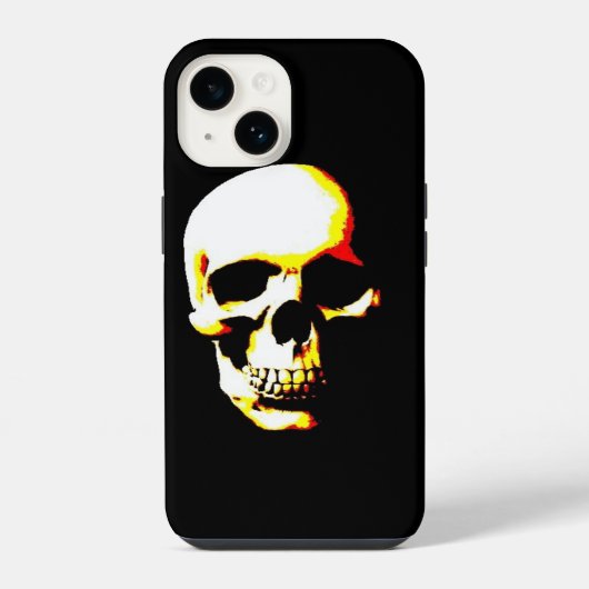 Schedel iPhone Hoesje (Achterkant)