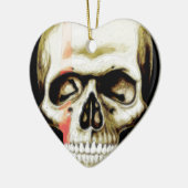 schedel keramisch ornament (Links)