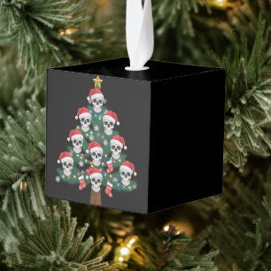 Schedel Kerstboom Pyjama Cool Skelet Kerstman Decoratie