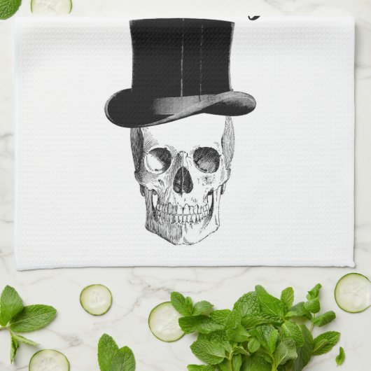 Schedel keukenhanddoeken (Gevouwen)