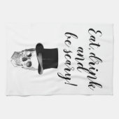 Schedel keukenhanddoeken (Horizontaal)