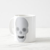 Schedel Koffiemok (Voorkant links)