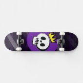 Schedel Koning – Minimale Punk Skateboard (Horizontaal)