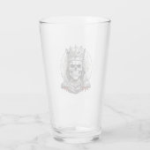 SCHEDEL KONINGIN GLAS (Achterkant)