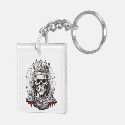SCHEDEL KONINGIN SLEUTELHANGER (Achterkant Rechts)