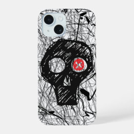 Schedel Krab iPhone 15 Hoesje