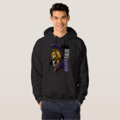 Schedel Krijger Hoodie (Voorkant volledig)