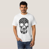 Schedel Krijger USA T-shirt (Voorkant volledig)