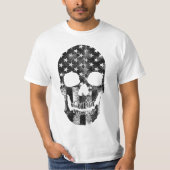 Schedel Krijger USA T-shirt (Voorkant)