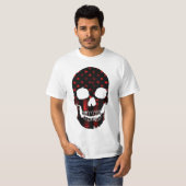 Schedel Krijger USA T-shirt (Voorkant volledig)