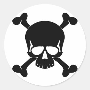 Schedel & Kruisbeenderen Sticker