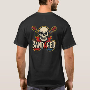 Schedel Logo T-shirt Dubbelzijdig