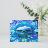 Schedel Magiër Briefkaart (Staand voorkant)