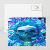 Schedel Magiër Briefkaart (Voorkant / Achterkant)