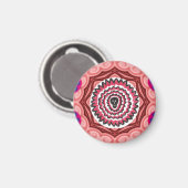 Schedel Magneet Rond (Voorkant / Achterkant)
