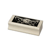 schedel Memento Mori Stamp Rubberstempel (Stempel)