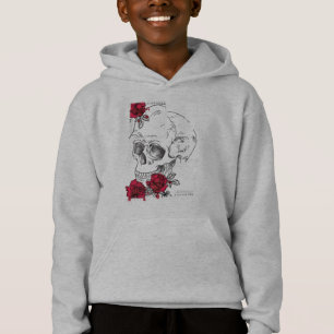 Schedel Met Bloemen - Stedelijk Japans Stijl Desig