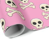 Schedel met Botten Cadeaupapier (Rol Hoek)