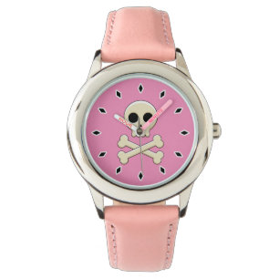 Schedel met Botten Horloge