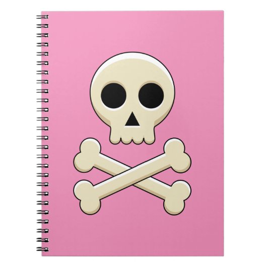 Schedel met Botten Notitieboek (Voorkant)