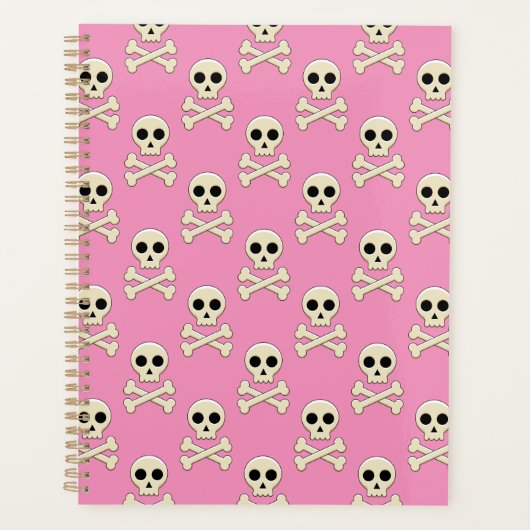 Schedel met Botten Planner (Voorkant)