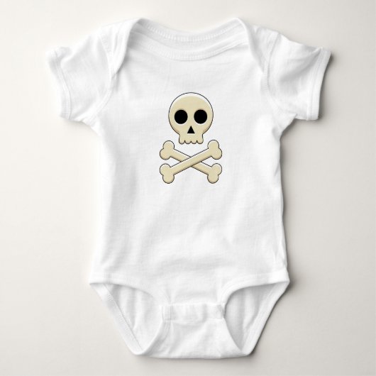 Schedel met Botten Romper (Voorkant)